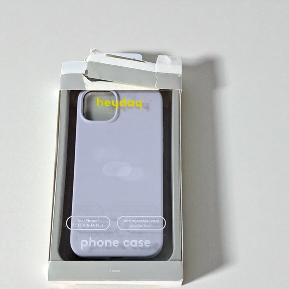Apple iPhone 15 Plus/iPhone 14 Plus Silicone Case with MagSafe - Soft Purple - Picture 1 of 7